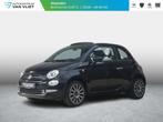 Fiat 500 C 1.0 Hybrid Dolcevita Climate control, 12 maanden, Stof, 4 stoelen, Zwart