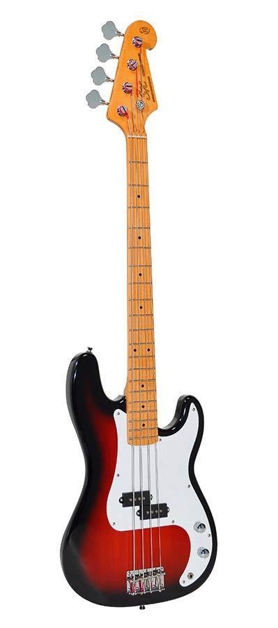 SPB57-2TS SX Retro Series 57 P-style basgitaar sunburst, ., Nieuw, ., .