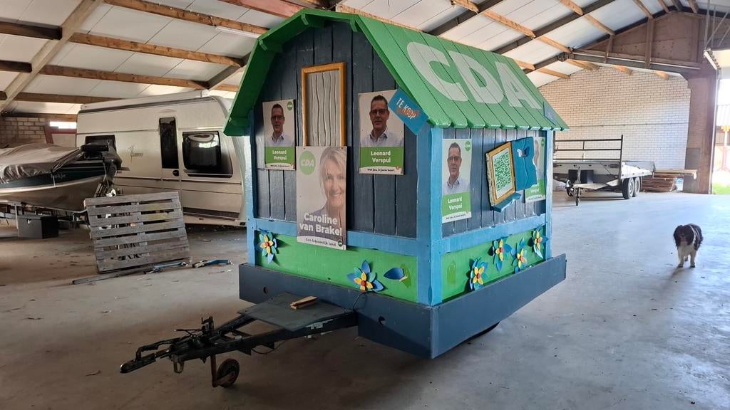 Carnavalswagen promotiewagen, Kleding | Dames, Carnavalskleding en Feestkleding, Ophalen, Zo goed als nieuw, Carnaval