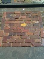 -- 100 m2 Oude hard gebakken 7-duimers, breukformaat --, Gebruikt, Keramiek, Klinkers, DeStenenMan
