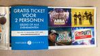 2 tickets voor Fletcher Event naar keuze, Twee personen, Cadeaubon, Overige typen