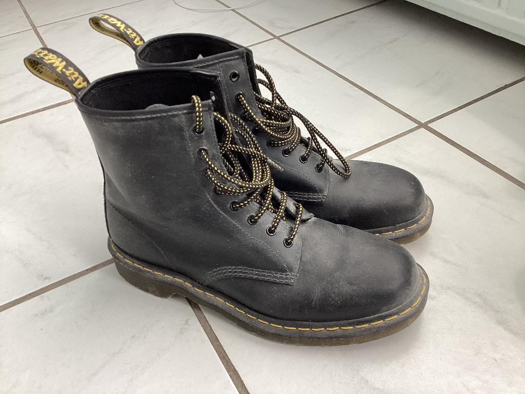Dr Martens, Kleding | Heren, Schoenen, Ophalen, Zwart, Boots, Gedragen