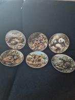 6 WWF wandborden - Heinrich Villeroy & Boch - Dieren (J1), Ophalen of Verzenden