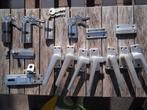 diverse hang- en sluitwerk raambeslag cylindersloten, Ophalen of Verzenden, Gebruikt, Overige typen