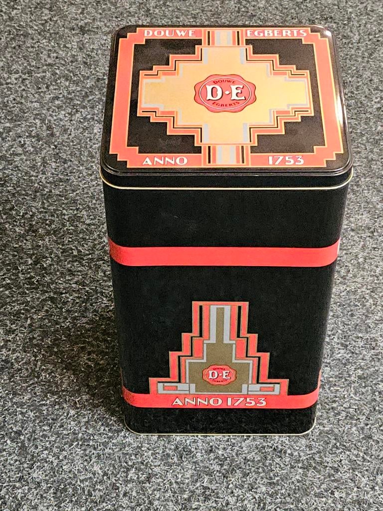 Douwe Egberts koffie blik 3619,519,5cm, Ophalen, Nieuw, Koffie, Douwe Egberts