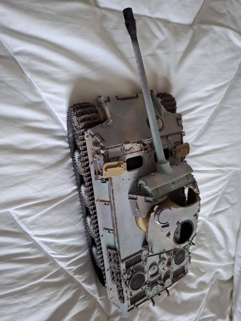 Panther tank damaged, Ophalen of Verzenden, Nieuw, 1:35 tot 1:50, Diorama