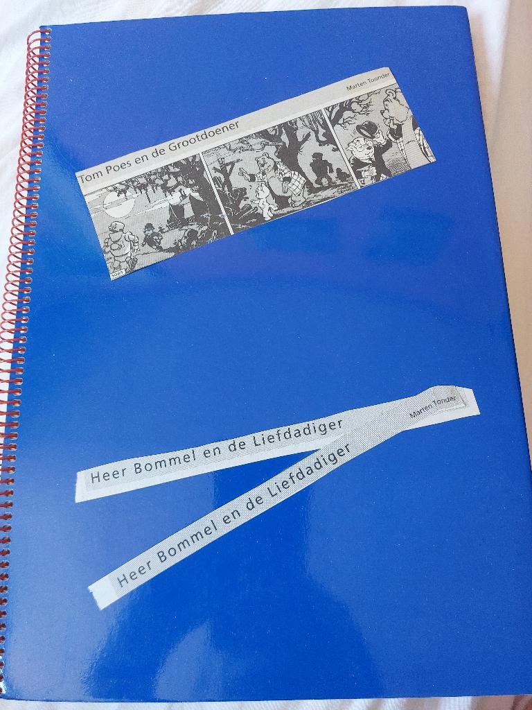 plakboek Marten Toonder, Eén stripboek, Ophalen of Verzenden