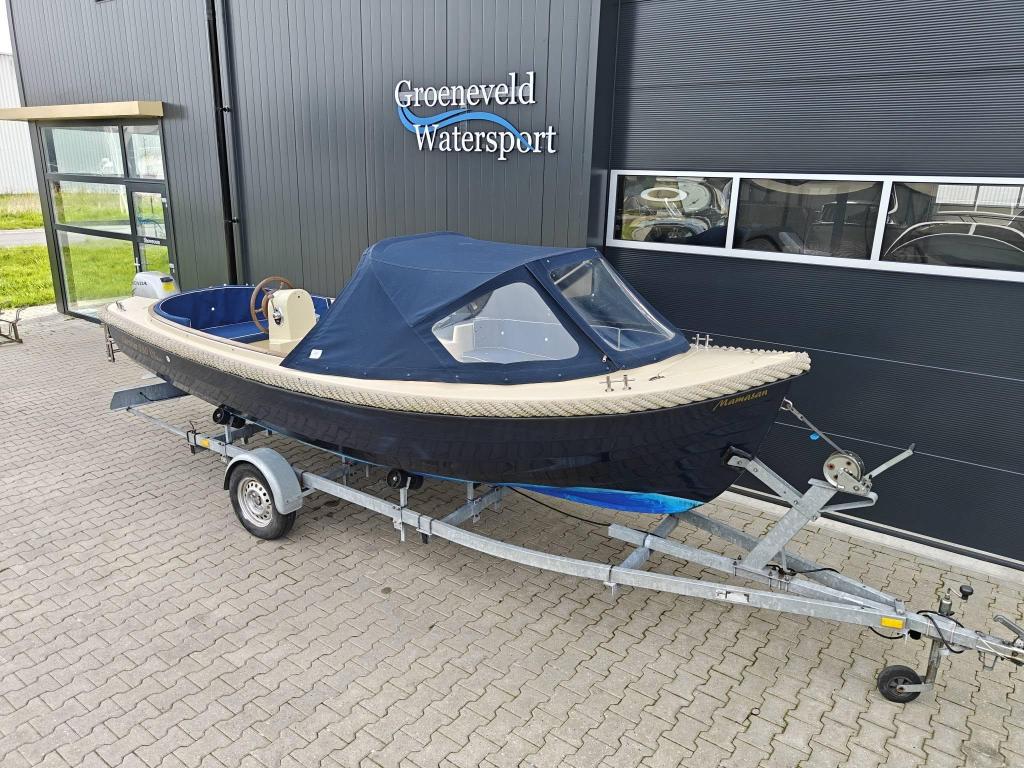 Corsiva 550 Classic - 20 pk Honda + Trailer | Powertilt, Watersport en Boten, Sloepen, 10 tot 30 pk, Gebruikt, 3 tot 6 meter, Buitenboordmotor