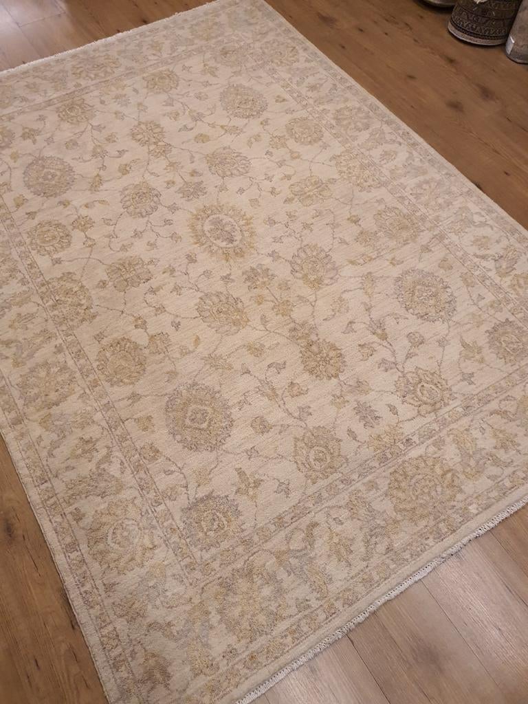 Handgeknoopt oosters tapijt ziegler 209x154, Huis en Inrichting, Info@SlatsAntiek.nl, Perzisch, 150 tot 200 cm, Vof Slats Antiek