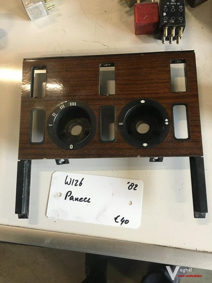 Mercedes w126 zebrano paneel, Auto-onderdelen, Overige Auto-onderdelen, Gebruikt, Ophalen of Verzenden