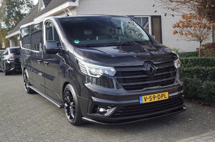 Renault TRAFIC 2.0 dCi 130 T30 L2H1 Luxe Full Black/19inch/K, Auto's, Bestelauto's, Bedrijf, ABS, Airbags, Android Auto, Apple Carplay