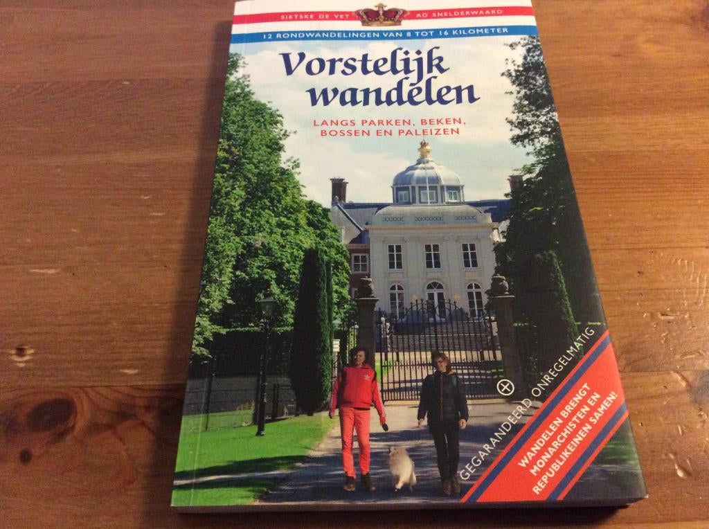 Vorstelijk wandelen. Wandelgids, uitstekende staat, Fiets- of Wandelgids, Ophalen of Verzenden, Benelux, Gelezen