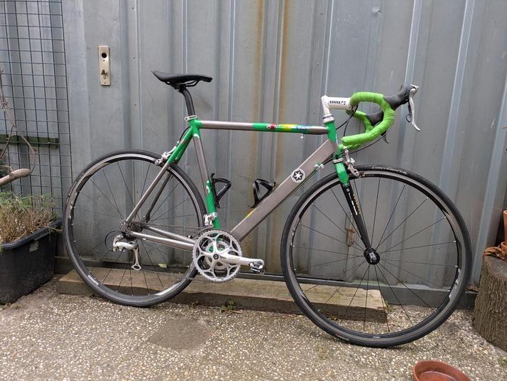 Gazelle TVM Team Racefiets - Titanium Frame, 105 Groep, Fietsen en Brommers, Fietsen | Racefietsen, Gebruikt, Heren, Gazelle, Meer dan 20 versnellingen