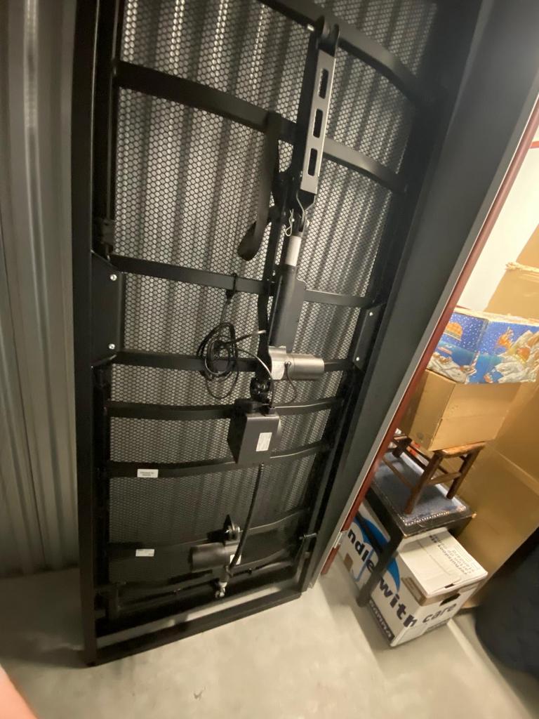 Auping Elektrische Spiraalbodem, Ophalen, Gebruikt, 90 cm, Eenpersoons