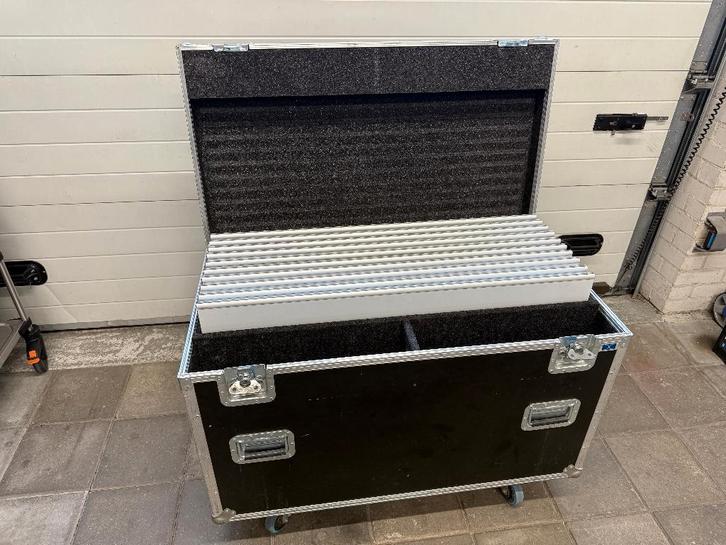 Flightcase met afscherm schotten, afscheidingsschermen, Muziek en Instrumenten, Instrumenten | Toebehoren, Gebruikt, Overige instrumenten