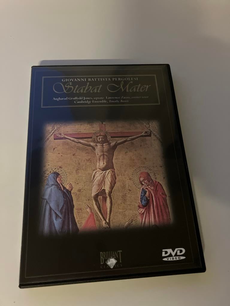 Pergolesi - Stabat Mater DVD - Klassieke Muziek, Ophalen, Zo goed als nieuw