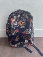 Herschel rugzak blauw print bloemen, Gebruikt, 25 tot 40 cm, Ophalen, Overige merken