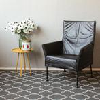 2x Montis Charly Flex - Zwart Leder met Verstelbare Rug