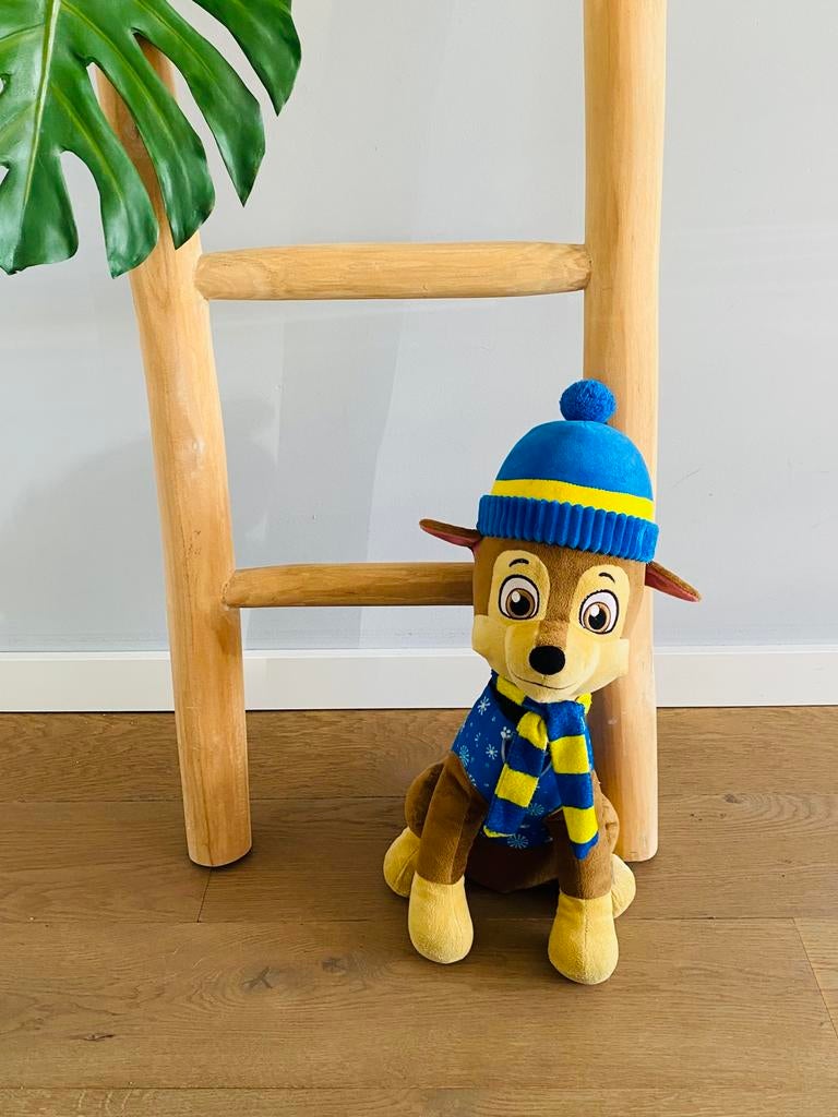 Knuffel/ knuffeldier/ pluche/ speelgoed van Paw Patrol, Blauw, Zo goed als nieuw, Paw Patrol, Hond