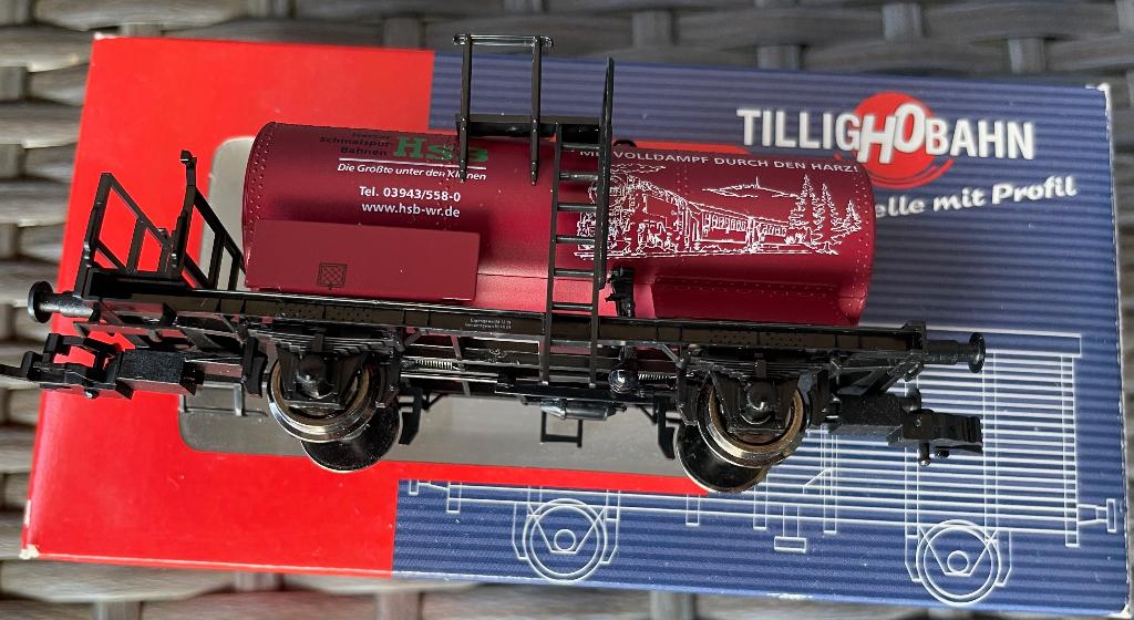 Tillig 76537 Ketelwagen HSB in HO, Overige merken, Gelijkstroom, Ophalen of Verzenden, Nieuw