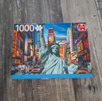 New York Amerika puzzel 1000 stukjes Jumbo, Ophalen of Verzenden, 500 t/m 1500 stukjes, Zo goed als nieuw, Legpuzzel