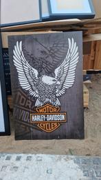 Houten decoratie Harley Davidson, Ophalen