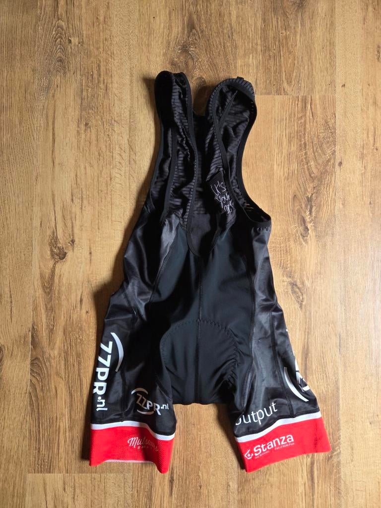 Bioracer fietsbroek met zeem WV Schijndel maat 1/XS, Fietsen en Brommers, Fietsaccessoires | Fietskleding, XS, Kinderen, Ophalen of Verzenden