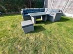 Leuke loungeset, Tuin en Terras, Tuinsets en Loungesets, Ophalen, Kunststof, Gebruikt, 6 zitplaatsen