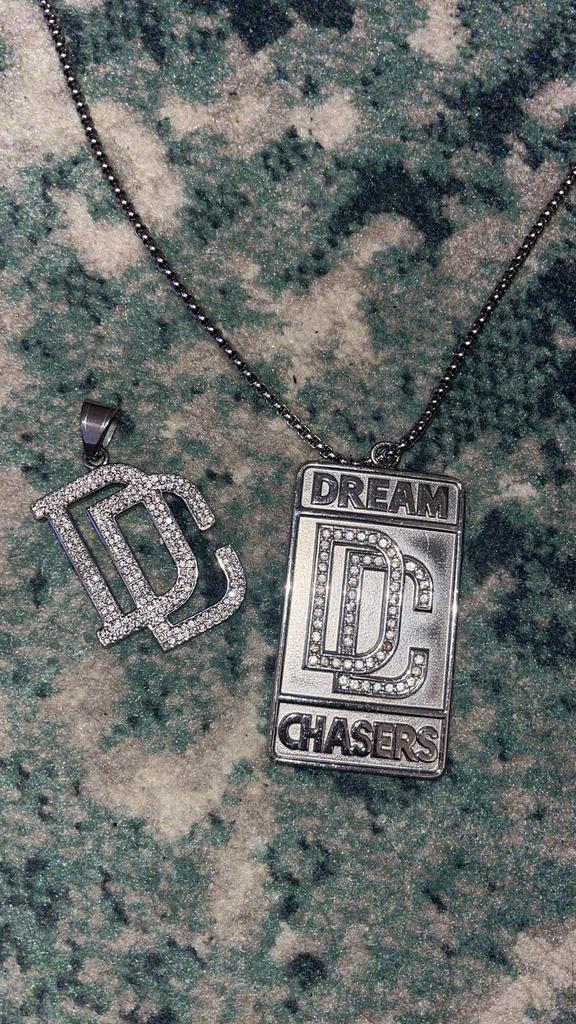 Dream chaser ketting met 2 hangers, Ophalen, Gebruikt, Zilver, Overige materialen