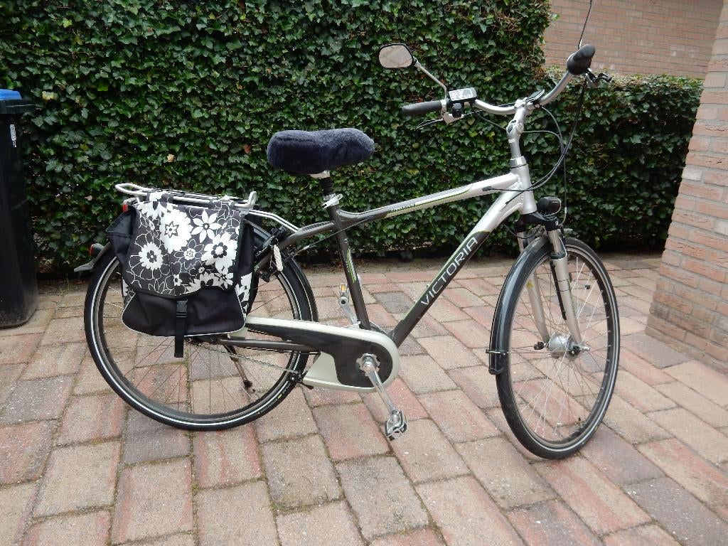 elektrische herenfiets, Zo goed als nieuw, 47 tot 51 cm, 50 km per accu of meer, Ophalen