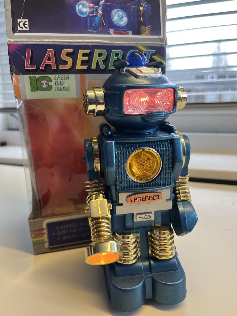 Laserbot Robot, Ophalen of Verzenden, Zo goed als nieuw
