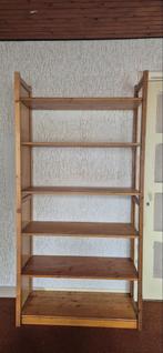 Lundia houten kast met planken, Ophalen, Met plank(en), Gebruikt, 200 cm of meer