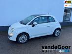 Fiat 500 1.2 Naked, '08, airco, lm velgen, pano. dak, jaar a, Voorwielaandrijving, Stof, Gebruikt, 1242 cc