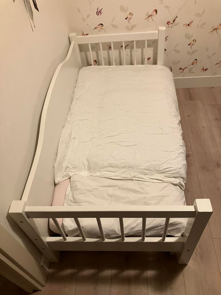 Kinderledikant met lade, Gebruikt, 70 tot 85 cm, 160 tot 180 cm, Ophalen