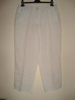 Gerry Weber linnen broek maat 40, Maat 38/40 (M), Verzenden, Wit, Zo goed als nieuw