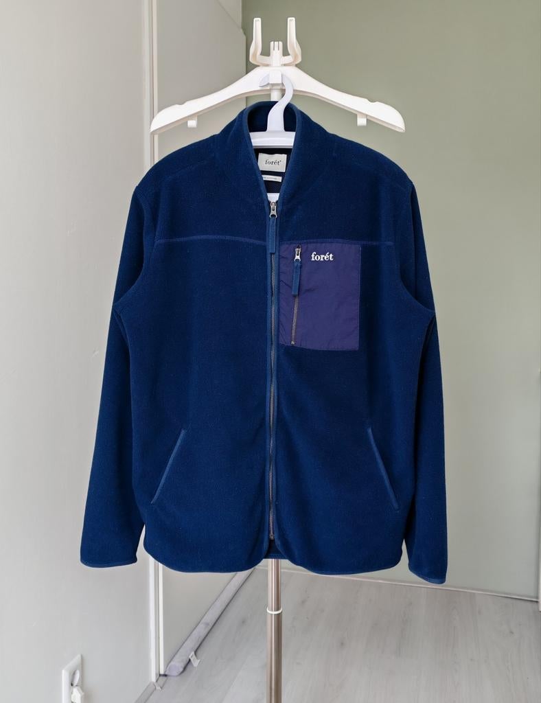 Forét Silence Fleece Jacket Navy - Size XL, Forét, Verzenden, Blauw, Maat 56/58 (XL)
