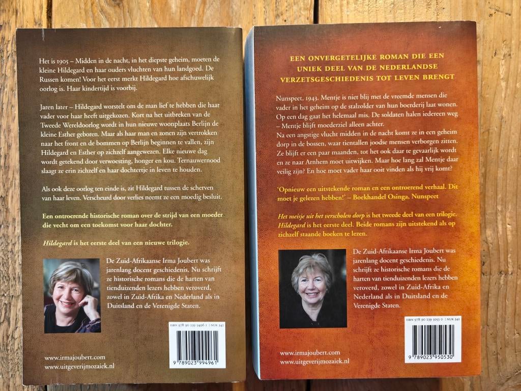 2 Boeken van Irma Joubert., Ophalen of Verzenden, Zo goed als nieuw