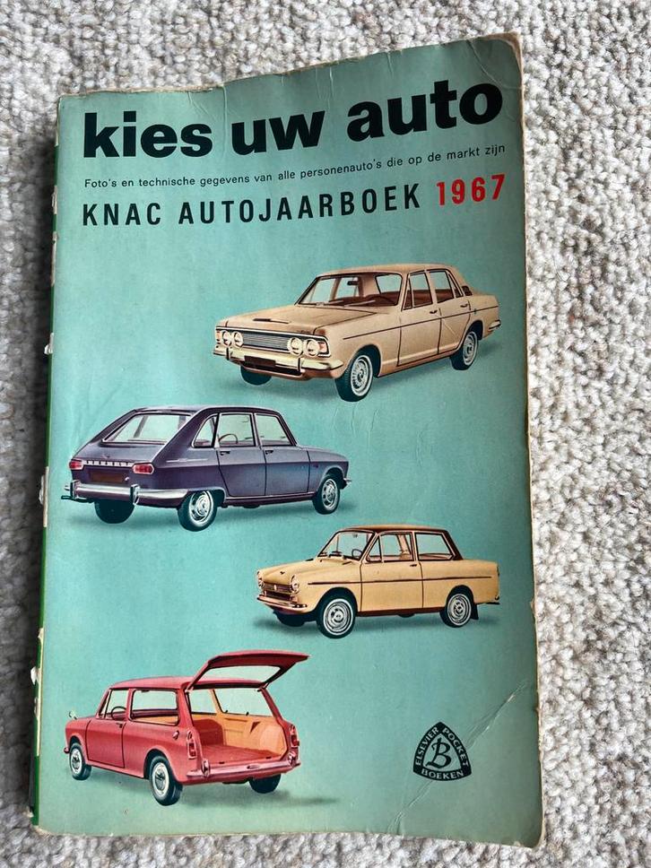 KNAC Autojaarboek 1967, Boeken, Auto's | Boeken, Ophalen of Verzenden
