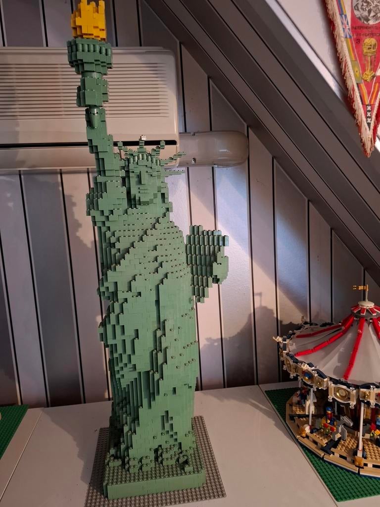 Lego 3450 vrijheidsbeeld, Ophalen of Verzenden, Gebruikt