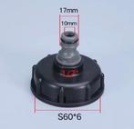 IBC adapter t.b.v. aansluiten (tuin)slang op regenton, Ophalen of Verzenden, Nieuw