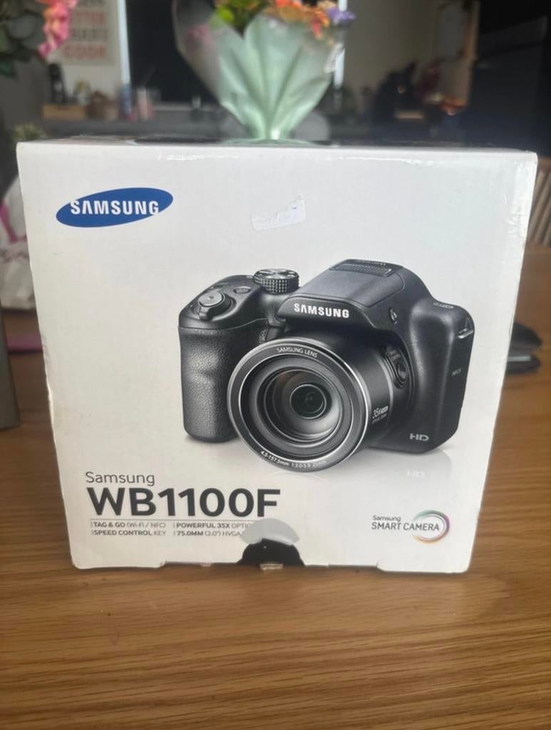 Samsung WB1100F Digitale Camera - Nette Staat, Hvz, Compact, Ophalen of Verzenden, Zo goed als nieuw