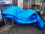 Afdekzeil blauw groot! 6x4 meter zgan, ., Ophalen of Verzenden, Zo goed als nieuw, .