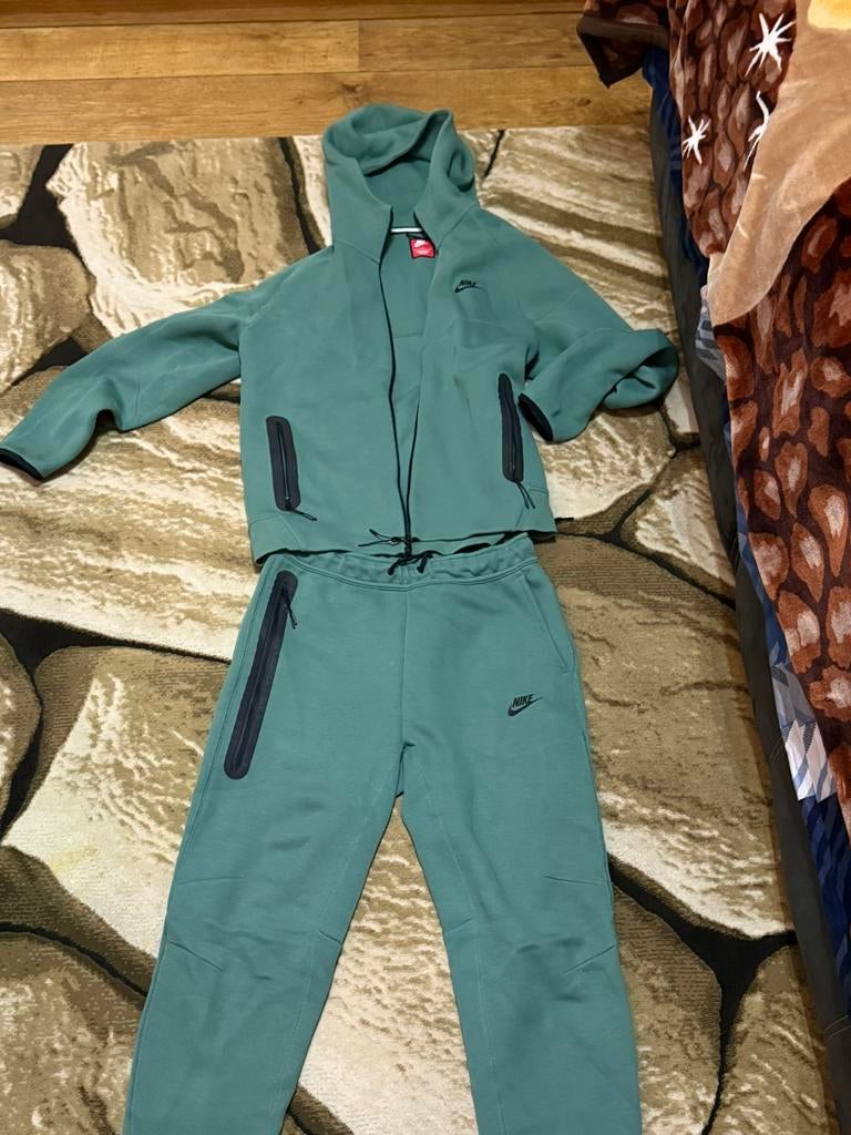 Nike Tech Fleece Lichtblauw, Kleding | Heren, Sportkleding, Ophalen of Verzenden, Zo goed als nieuw, Blauw, Algemeen