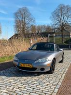 Mazda MX-5 1.6 I 2004 Grijs, Auto's, Mazda, 13 km/l, Euro 5, Achterwielaandrijving, 40 €/maand