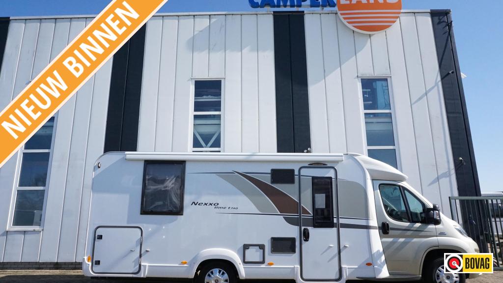 Bürstner Nexxo Time 740 T, Caravans en Kamperen, Ringverwarming, Airbags, Tot en met 2, Bedrijf
