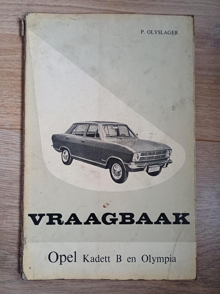 Opel Kadett B / Olympia Vraagbaak uit 1968, Verzenden, Gelezen, Opel