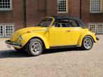 Volkswagen Kever cabrio 1303 S 1.6 1976 kleur geel, Auto's, Volkswagen, Achterwielaandrijving, Zwart, Cabriolet, Handgeschakeld