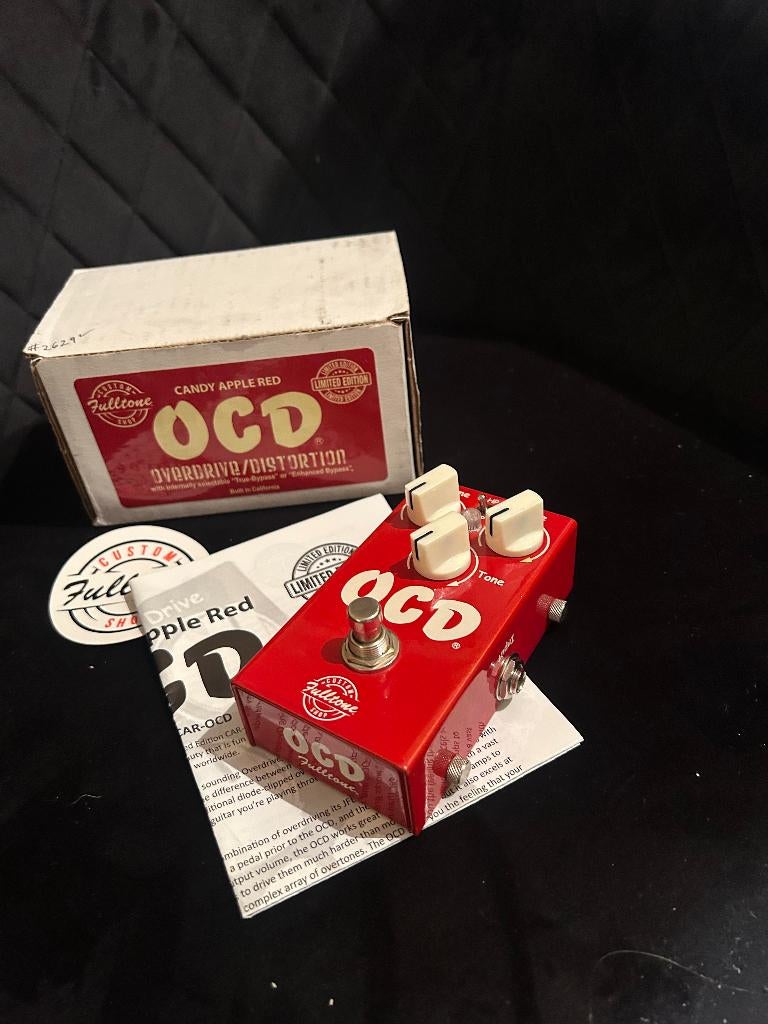 FULLTONE  'OCD''  DISTORTION/OVERDRIVE, Ophalen of Verzenden, Gebruikt, Distortion, Overdrive of Fuzz
