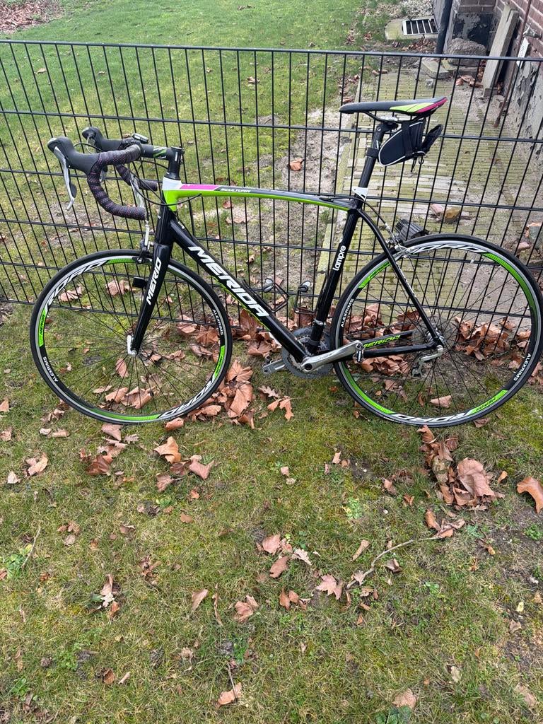 Merida Scultura racefiets - Zwart/Groen/Roze, Fietsen en Brommers, Fietsen | Racefietsen, 28 inch, Gebruikt, Heren, Aluminium