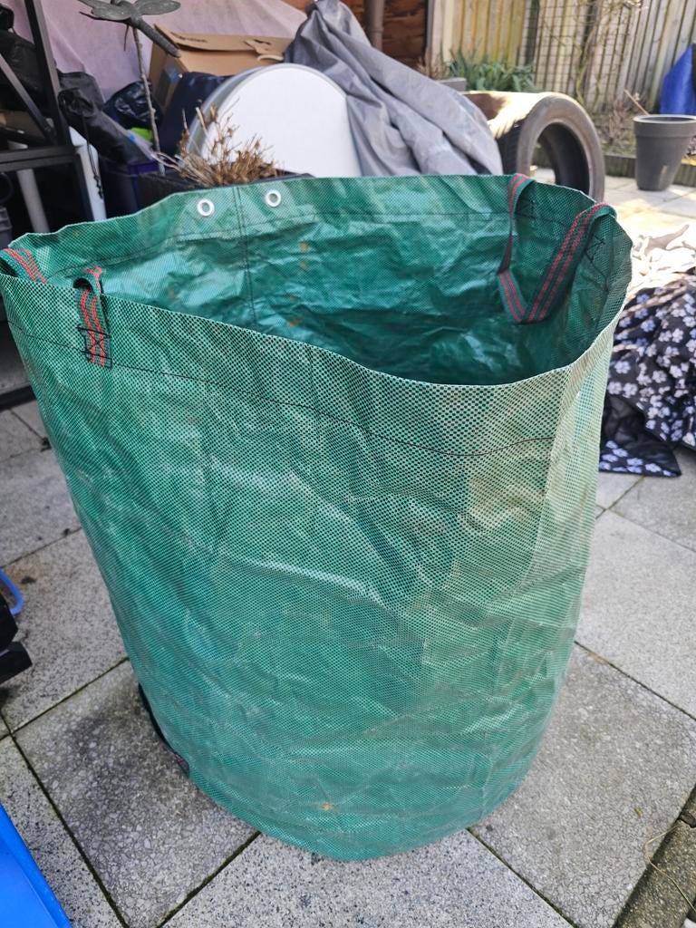 Tuinafvalzak / Bladkorf - Gebruikt, Ophalen, Gebruikt